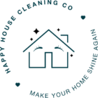 Happy House Cleaning Company Logo