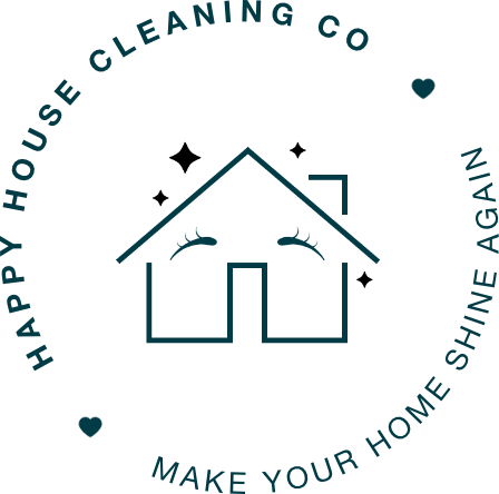 Happy House Cleaning Company Logo